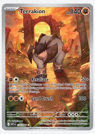Terrakion — catalogusbeeld