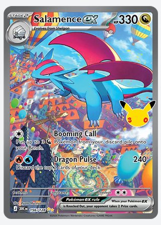 Salamence ex — catalogusbeeld