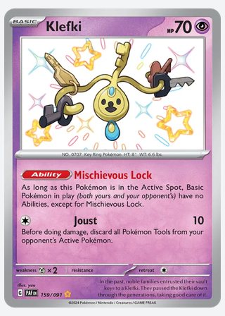 Klefki — catalogusbeeld