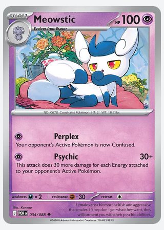 Meowstic — catalogusbeeld