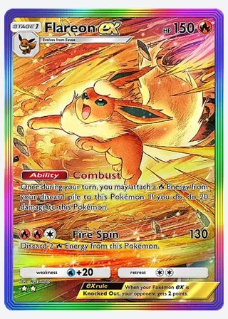 Flareon ex — catalogusbeeld