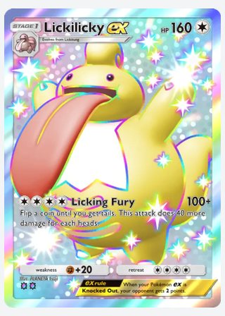 Lickilicky ex — catalogusbeeld