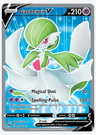 Gardevoir V — catalogusbeeld