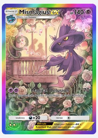 Mismagius ex — catalogusbeeld