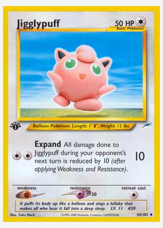 Jigglypuff — catalogusbeeld