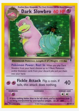 Dark Slowbro — catalogusbeeld