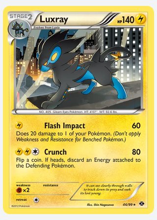 Luxray — catalogusbeeld