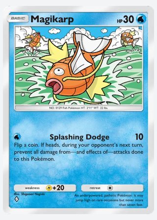 Magikarp — catalogusbeeld