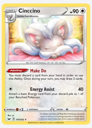 Cinccino — catalogusbeeld