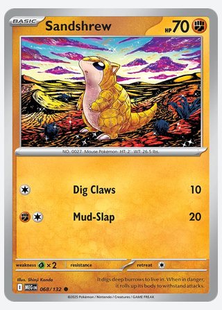Sandshrew — catalogusbeeld
