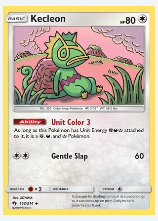 Kecleon — catalogusbeeld