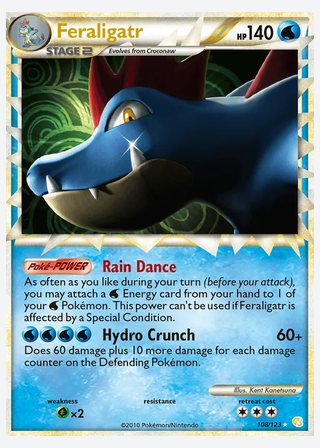 Feraligatr — catalogusbeeld