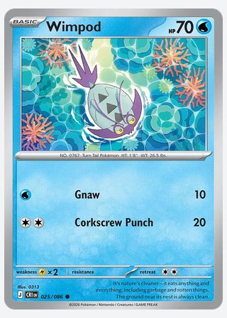 Wimpod — catalogusbeeld
