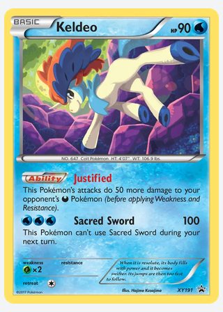 Keldeo — catalogusbeeld