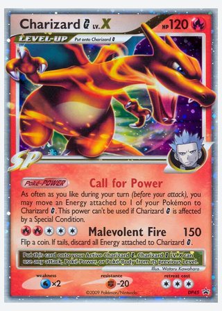 Charizard G — catalogusbeeld