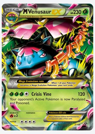 M Venusaur EX — catalogusbeeld