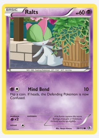 Ralts — catalogusbeeld