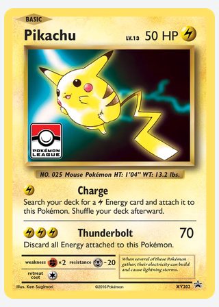 Pikachu — catalogusbeeld