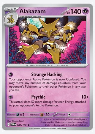 Alakazam — catalogusbeeld