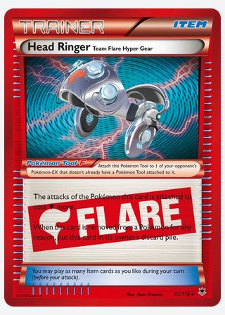 Head Ringer Team Flare Hyper Gear — catalogusbeeld