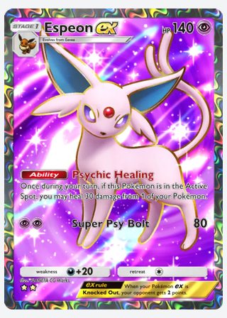 Espeon ex — catalogusbeeld