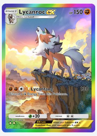 Lycanroc ex — catalogusbeeld