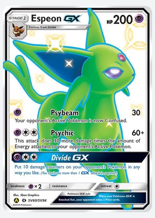 Espeon-GX — catalogusbeeld