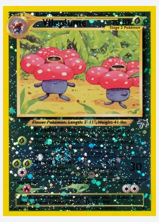 Vileplume — catalogusbeeld
