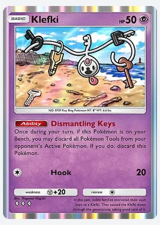 Klefki — catalogusbeeld