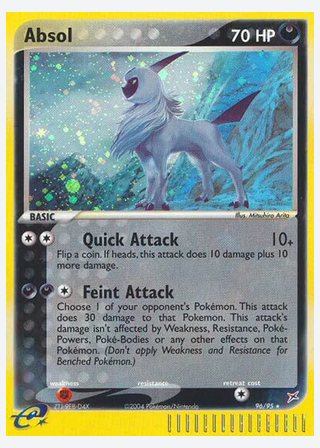 Absol — catalogusbeeld