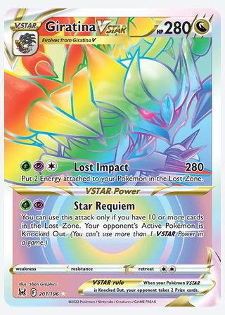 Giratina VSTAR — catalogusbeeld