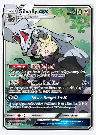 Silvally GX — catalogusbeeld