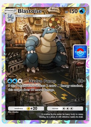 Blastoise — catalogusbeeld
