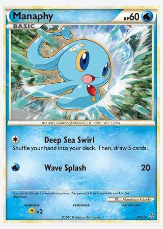 Manaphy — catalogusbeeld
