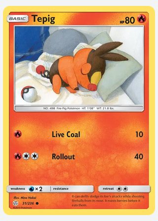 Tepig — catalogusbeeld