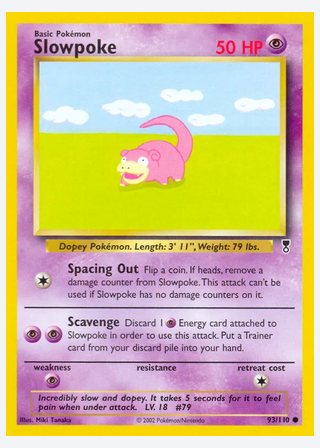 Slowpoke — catalogusbeeld