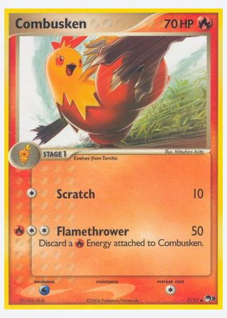 Combusken — catalogusbeeld