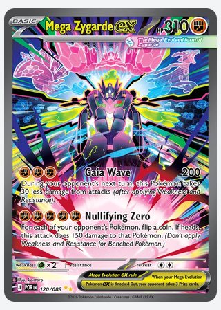 Mega Zygarde ex — catalogusbeeld
