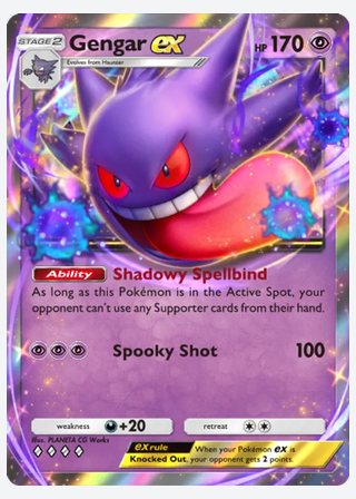 Gengar ex — catalogusbeeld