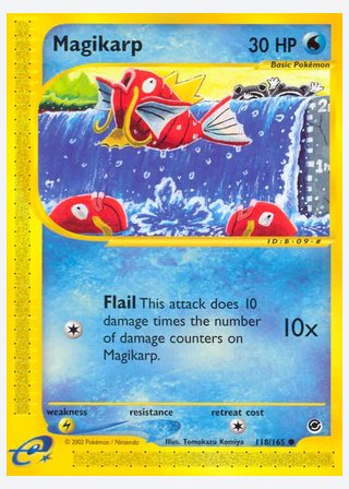 Magikarp — catalogusbeeld