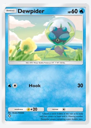 Dewpider — catalogusbeeld