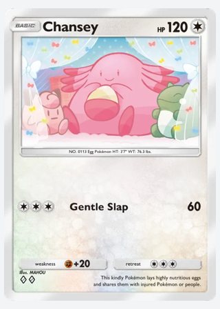 Chansey — catalogusbeeld