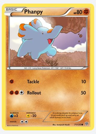 Phanpy — catalogusbeeld