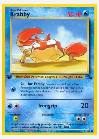 Krabby — catalogusbeeld