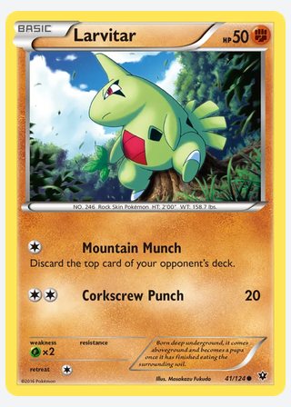 Larvitar — catalogusbeeld