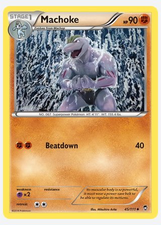 Machoke — catalogusbeeld