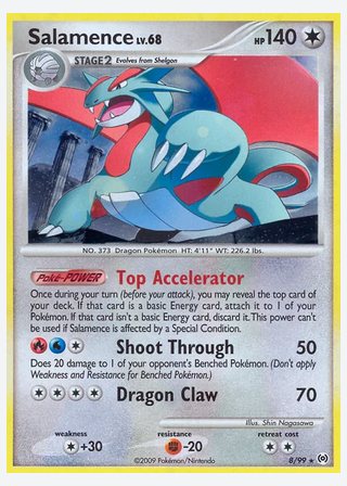 Salamence — catalogusbeeld