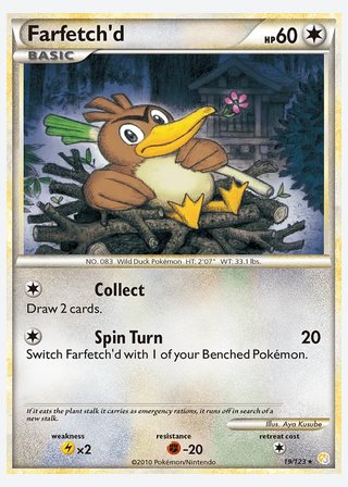 Farfetch'd — catalogusbeeld
