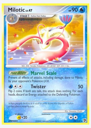 Milotic — catalogusbeeld