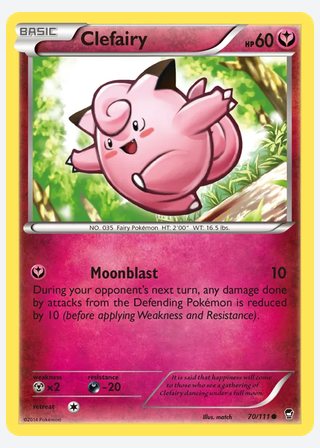 Clefairy — catalogusbeeld